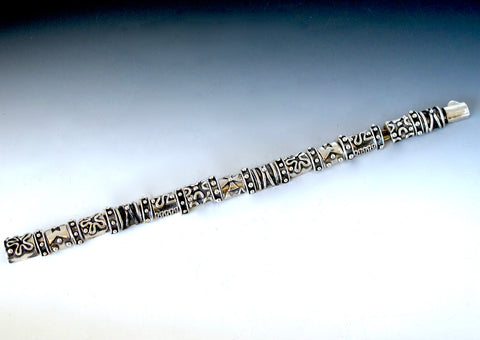 Petite Fours bracelet in sterling silver