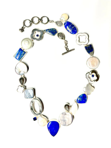 Blue, Gray, White Delight