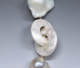 Pearl and Lava Necklace